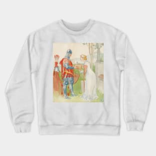 Lisana and Margon by Carl Larsson Crewneck Sweatshirt